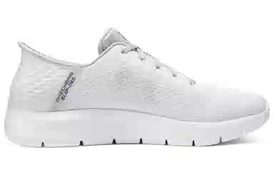 Skechers Go Walk Flex Slip-Ins White Grey