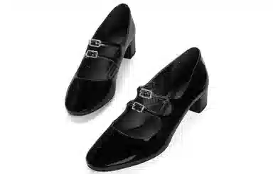 Charles & Keith Mary Jane Block Heel 4cm