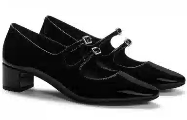 Charles & Keith Mary Jane Block Heel 4cm