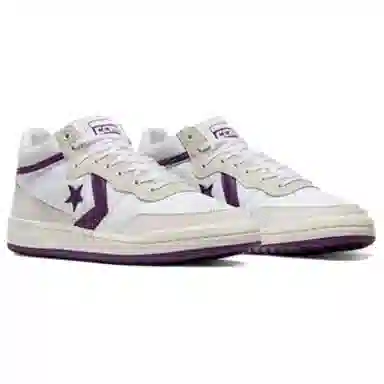 Converse Cons Fastbreak Pro White Grey Purple
