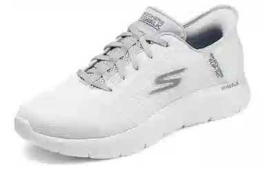 Skechers Go Walk Flex Slip-Ins White Grey