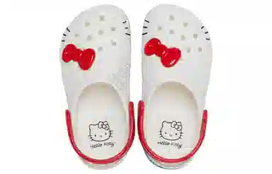 Hello Kitty x Crocs Classic Clog White Red Blue