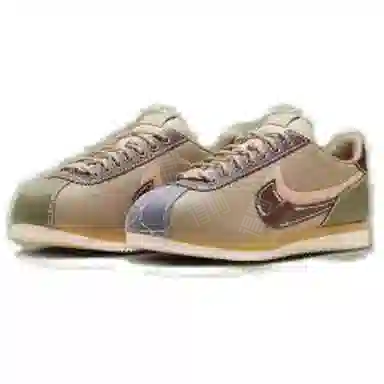 Nike Cortez Khaki and Vachetta Tan