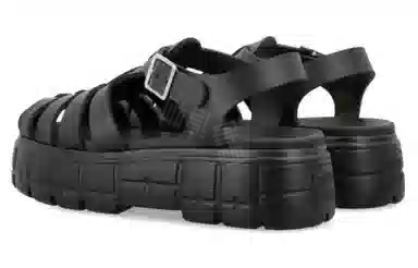 Miu Miu Roman Sandals Black