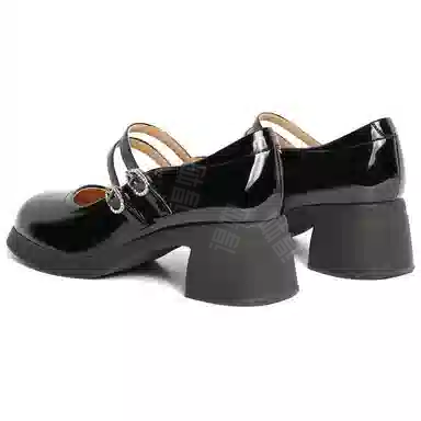 BELLE PU Mary Jane 5.5cm Heel