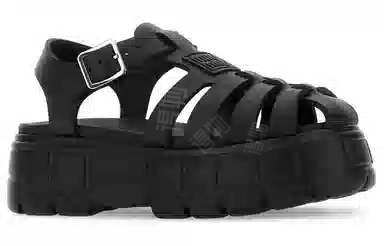 Miu Miu Roman Sandals Black