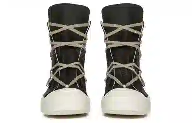 Rick Owens High-Top Sneakers Black