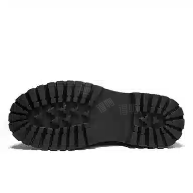 袋鼠头 牛剖层革 时尚百搭日常 短靴 男女同款 黑色