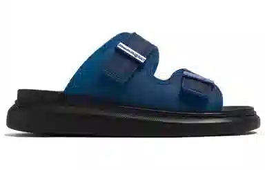 Alexander McQueen Hybrid Slides Blue