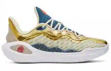 Under Armour Curry 11 Championship Mindset Blue Gold