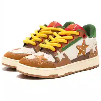 KAALIXTO Burger Club Yellow Brown