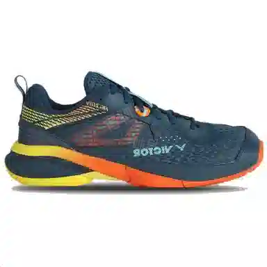VICTOR Low-Cut Badminton Shoes Blue Orange