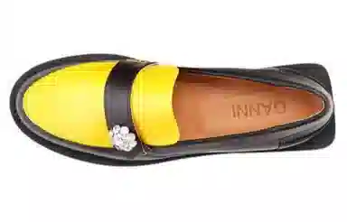 GANNI Loafers Spectrum Yellow