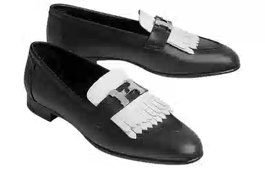 Hermes Loafers Black