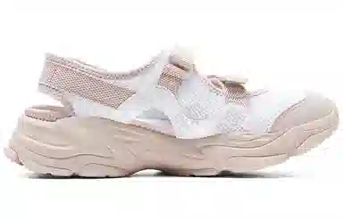 Peak Mary Jane Sandals White Pink