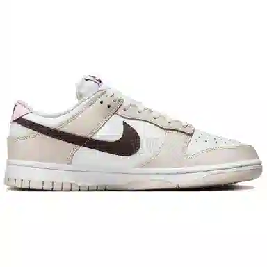 Nike Dunk Low White Pink Brown