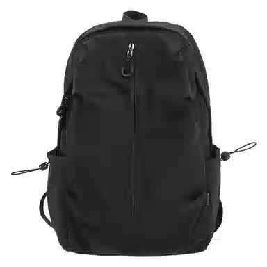 南潇湘 工装机能百搭个性运动街头 尼龙 双肩包 常规 男女同款情侣款 米白色/黑色/酒红色/卡其色/绿色