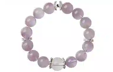 石头记 紫兔毛手饰 九紫离火 紫气东来 小众转运佛珠串珠 招财纳福转运旺事业疗愈能量磁场#好运 礼盒装天然 紫水晶 手串 女款