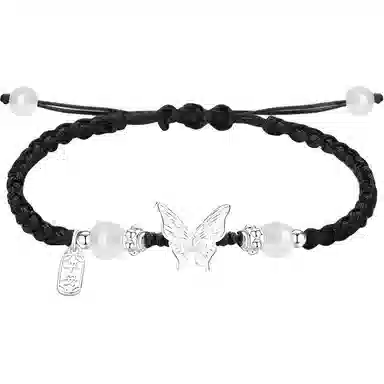 元生伊 【蝶·双生】蝴蝶新中式国潮少女减龄 合金 手链 男女同款情侣款