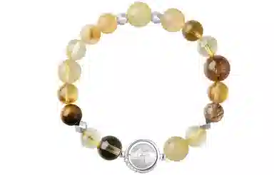 【招财转运】 石头记 十二星座 做个富婆暴学业事业上岸情绪稳定净化负能量新中式国潮风设计款#好运天然 多色水晶 手串 男女同款情侣款