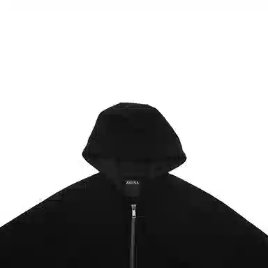 Zegna SS25 Hoodie Navy