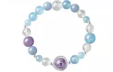 【招财转运】 石头记 十二星座 做个富婆暴学业事业上岸情绪稳定净化负能量新中式国潮风设计款#好运天然 多色水晶 手串 男女同款情侣款