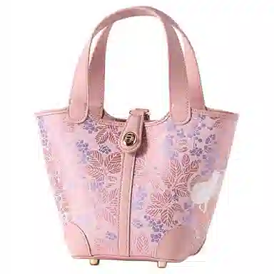 上海故事 刺绣绣花图案 桑蚕丝 手提包 女款 多色