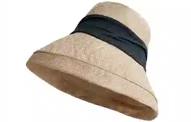 优幽兰 日系大帽檐夏季薄款显脸小百搭时尚遮阳帽简约高级感防紫外线盆帽遮脸 聚酯纤维 防晒帽 女款