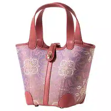 上海故事 刺绣绣花图案 桑蚕丝 手提包 女款 多色