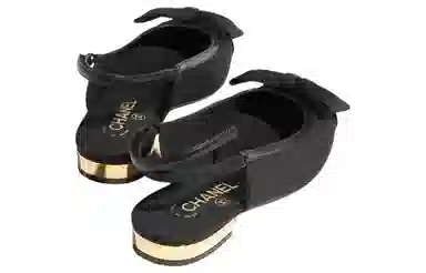 CHANEL 24S Loafers Black