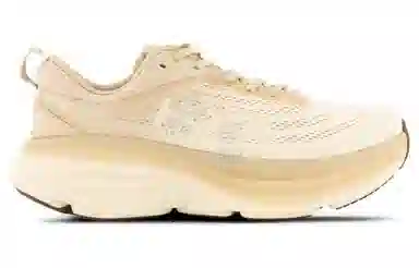 HOKA ONE ONE Bondi 8 White Brown