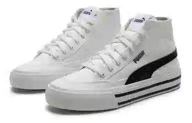 PUMA Court Classic White Black