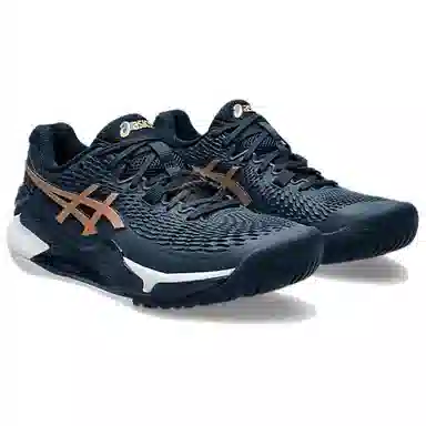 Asics Gel-Resolution 9 Blue Gold White