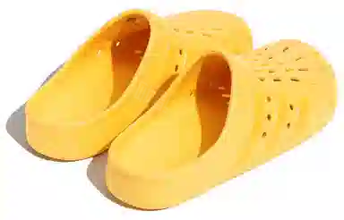 adidas Adilette Clogs Yellow