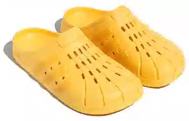 adidas Adilette Clogs Yellow