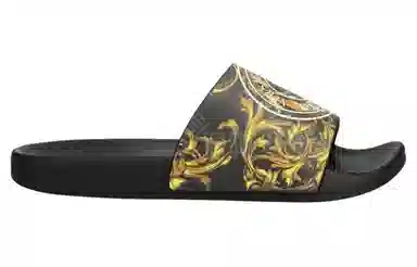 Versace Jeans Couture Slides Black