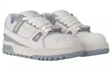 Louis Vuitton Trainer Maxi White Grey