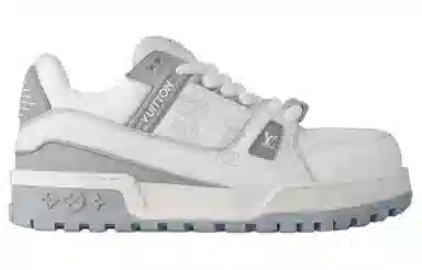 Louis Vuitton Trainer Maxi White Grey