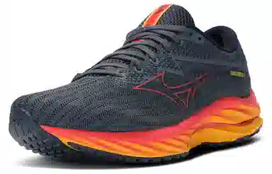 Mizuno Wave Rider 27 Grey Orange