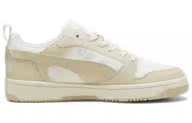 PUMA Rebound v6 Low CV White Beige