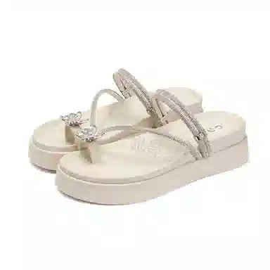 卓诗尼 百搭厚底 人字拖鞋 女款