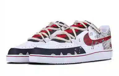 Nike Court Vision Low Red