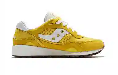 Saucony Lightweight Low-Top Yellow White
