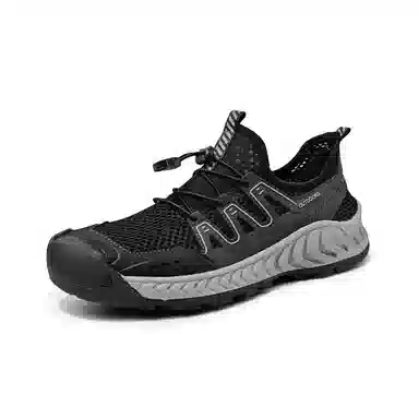 季公羊 舒适百搭 轻便抽绳 防滑耐磨 低帮 生活休闲鞋 男款