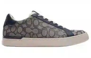 COACH Clip Midnight Blue