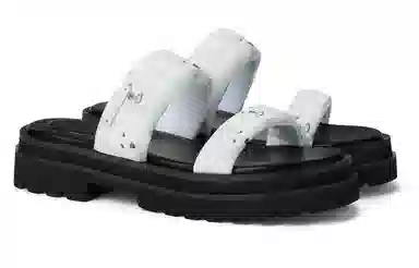 CHARLESKEITH ck PU EVA 4.2cm TaupeLight BlueBlack