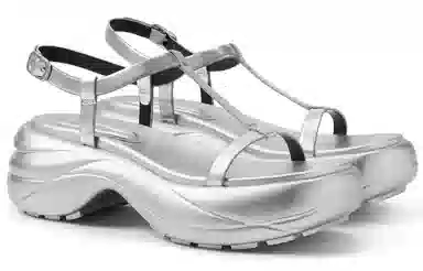 CHARLESKEITH ck PU 6.5cm CreamSilver