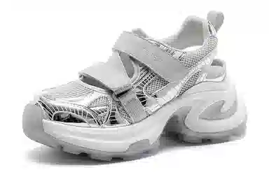 C°BANNER Silver Dad Sneakers