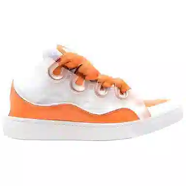 Lanvin Sneakers White Orange