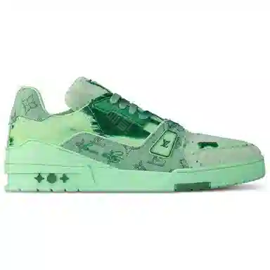 LOUIS VUITTON Trainer Green